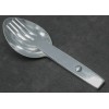 Foldable eating utensil (spoon + fork)