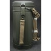 German WWII Gas Mask Can with Straps