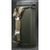 German WWII Gas Mask Can with Straps