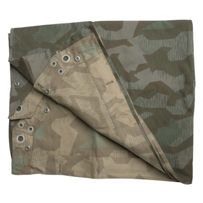 Reversible Zeltbahn in “Splinter Camo” (Splittertarnmuster) WWII German