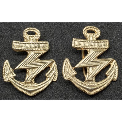 Shoulder Straps Badge - Kriegsmarine Radio Operator