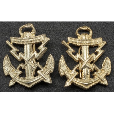 Shoulder Straps Badge - Kriegsmarine Teletypist
