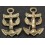 Shoulder Straps Badge - Kriegsmarine Coastal Artillery