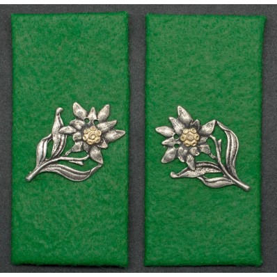 Collar Tabs of the "Landesschützen" Mountain Troops