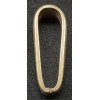 Ribbon Accessory - Clip Gold