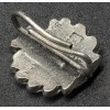 Ribbon Badge - Oak Leaves (Silver)
