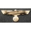Ribbon Badge - Eagle for Heer Long Service Medals (Gold)