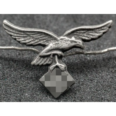 Aquiletta da Nastro per Medaglie di Lungo Servizio nella Luftwaffe (Argento)