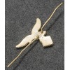 Ribbon Badge - Eagle for Luftwaffe Long Service Medals (Gold)