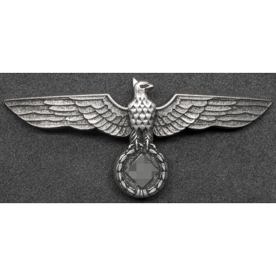 Heer Schirmmütze Eagle - G.H.O. 37 (Silver)