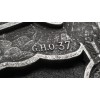 Heer Schirmmütze Eagle - G.H.O. 37 (Silver)