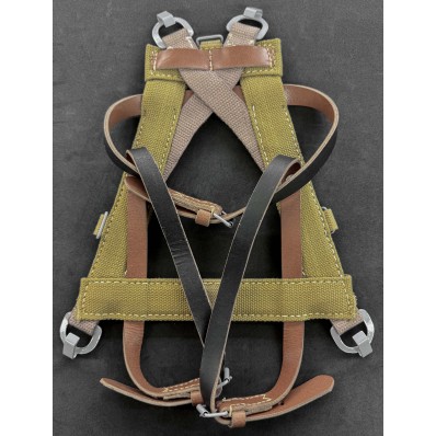 German WWII A-Frame with Leather Straps