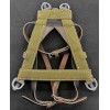 German WWII A-Frame with Leather Straps