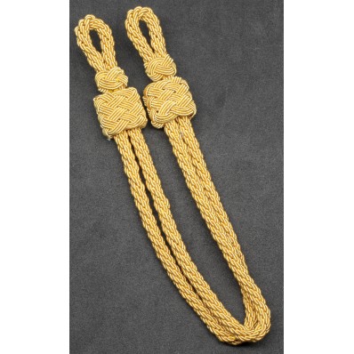 Gold Cap Cords for Generals’ Visor Caps