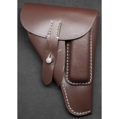 Brown Leather Holster for Walther PPK 7.65