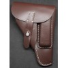 Brown Leather Holster for Walther PPK 7.65