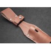 Brown Leather K98 Bayonet Frog with Strap for the Seitengewehr 84/98