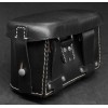 WH/SS Medical Pouch in Black Leather