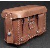 WH/LW Medical Pouch in Brown Leather
