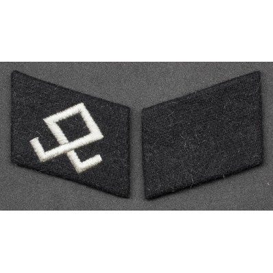 Prinz Eugen Collar Tabs of the 7. SS-Freiwilligen-Gebirgs-Division