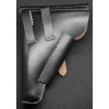 Walther P38 Holster – Soft Shell Black Leather