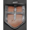 Custodia Type I in Cuoio Nero per Pala Pieghevole Klappspaten