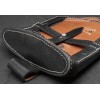 Type I Black Leather Carrier for the Klappspaten Folding Shovel