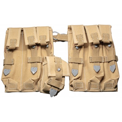 MP40-Magazintaschen aus tanfarbenem Canvas