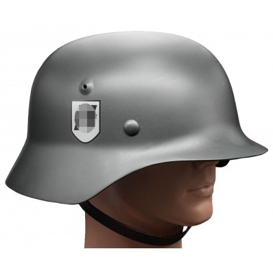 Waffen-SS Doppelabzeichen M35 Stahlhelm