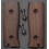 Guancette di Ricambio in Legno per Baionetta K98