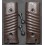 Guancette in Bachelite Marrone per Baionetta K98