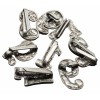 Silver Metal Numbers for German WWII Shoulder Boards