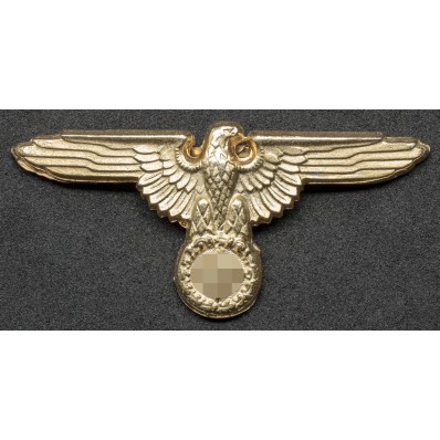 SS Eagle for Schirmmütze - SS 373/43 RZM (Gold)