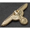 SS Eagle for Schirmmütze - SS 373/43 RZM (Gold)