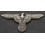 SS Eagle for Schirmmütze IN BRASS - Deschler & Sohn, München (Silver)