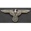 SS Eagle for Schirmmütze IN BRASS - Deschler & Sohn, München (Silver)