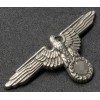 SS-Mützenadler für die Schirmmütze AUS MESSING - Deschler & Sohn, München (Silber)