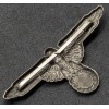 Aquila SS per Schirmmütze IN OTTONE - Deschler & Sohn, München (Argento)