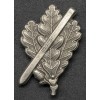 Heer Cap Badge for Ski Troops of the Mountain Infantry