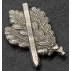 Heer Cap Badge for Ski Troops of the Mountain Infantry
