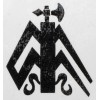 Helmet Decal - Guardia Nazionale Repubblicana GNR (1943-45)