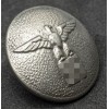 German Uniform Button with Eagle – 24 mm Silver