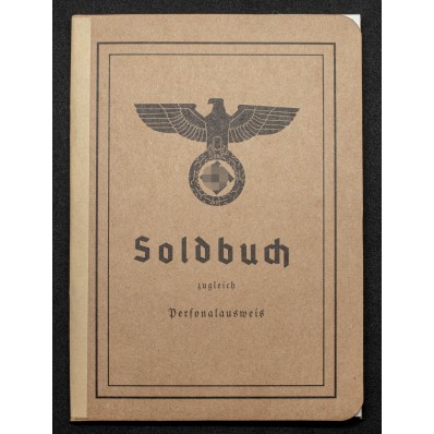 Wehrmacht Soldbuch – Second World War Pay Book and Identity Document