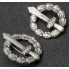 Republican Gladius Collar Badges with Laurel and Oak - National Republican Air Force