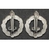 Republican Gladius Collar Badges with Laurel and Oak - National Republican Air Force