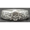925 silver - Reinhard Heydrich Totenkopfring