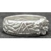 925 silver - Reinhard Heydrich Totenkopfring