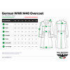 German WWII M40 Overcoat