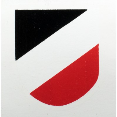 Helmet Decal - National Tricolour Shield
