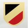 Helmet Decal - National Tricolour Shield (Variant)